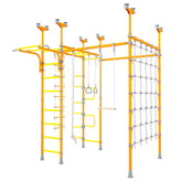 LIMIKIDS Jupiter Plus Orange - Pegasus + monkey bars extension + net